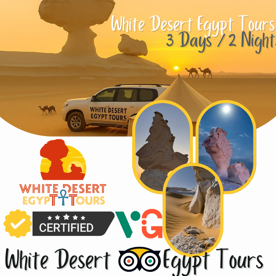 White Desert Egypt Tours Program  (Code No. 111 – 2 Nights / 3 Days)