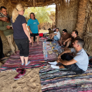 White Desert Camping