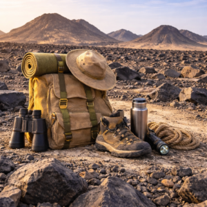 White Desert Packing List, Black Desert