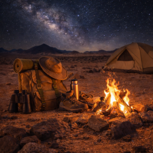 White Desert Packing List, Camping in white desert