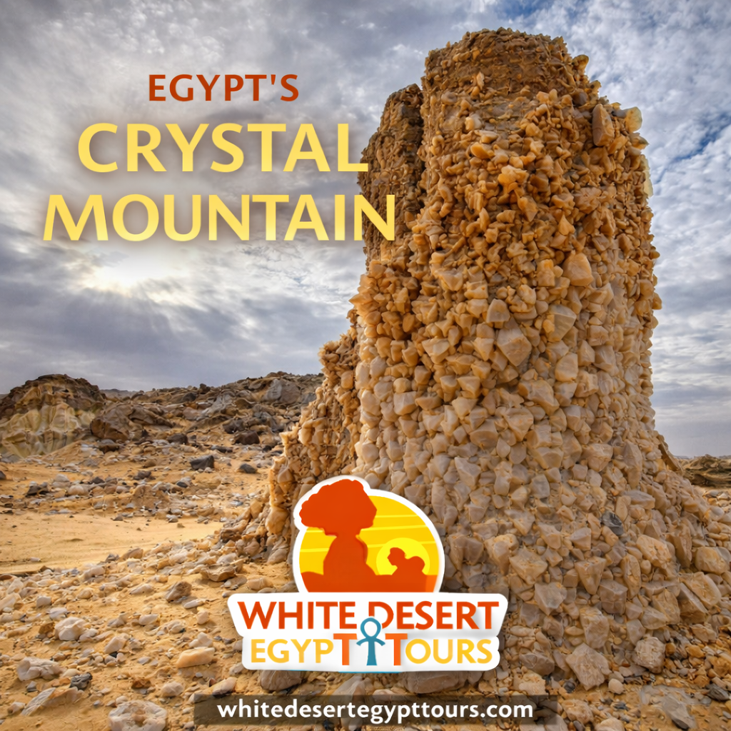 crystal mountain, white desert Egypt tours
