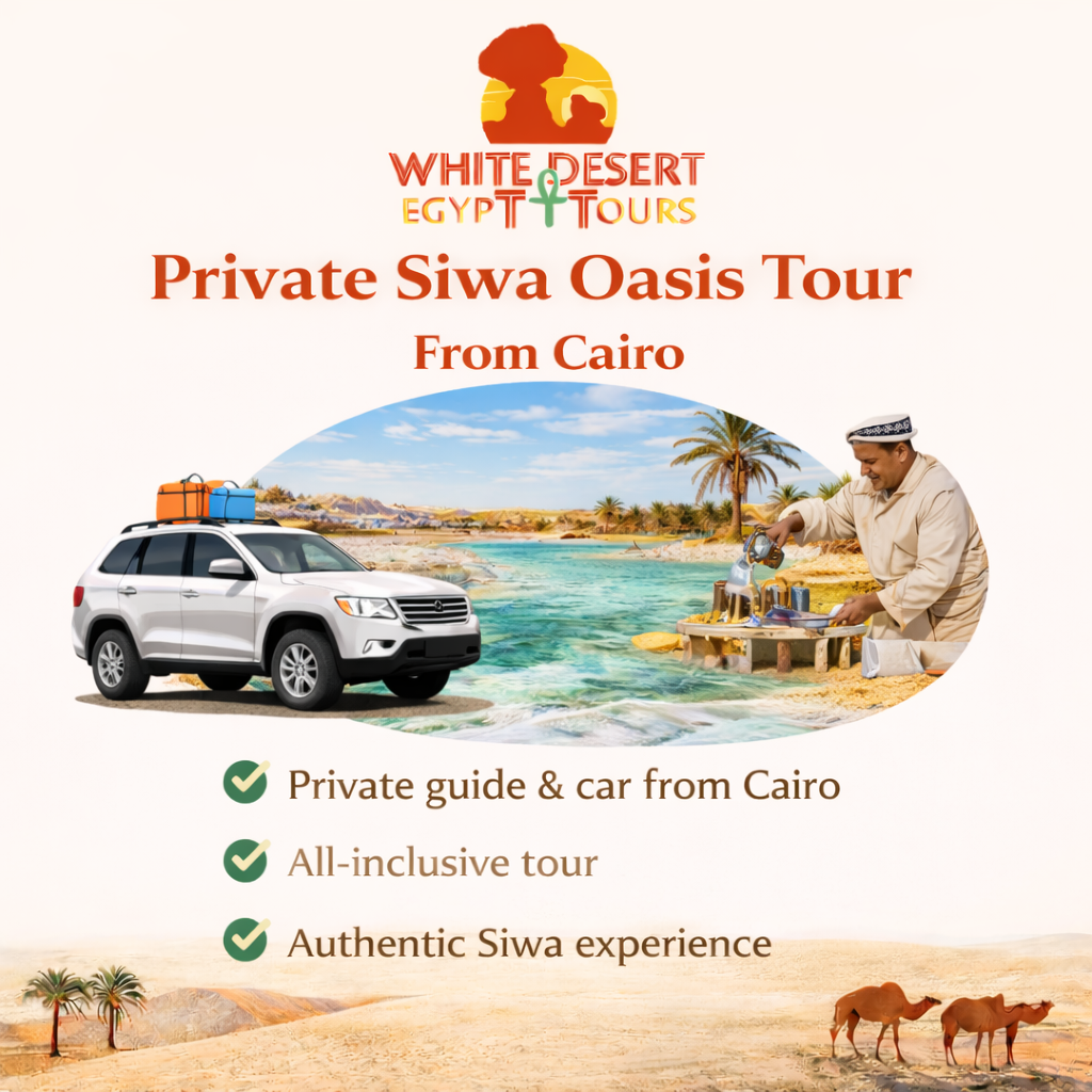 how to get siwa oasis from cairo, white desert egypt tours